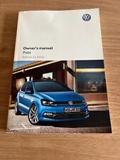 (2016) VW / VOLKSWAGEN POLO (2014 - 2017) MANUAL DO PROPRIETÁRIO - INCLUINDO GTi comprar usado  Enviando para Brazil