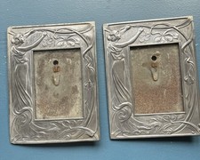Pair beautiful pewter for sale  CATERHAM