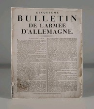Affiche placard 1809 d'occasion  Saint-Félix-Lauragais