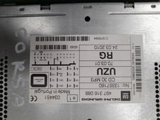 Corsa 2012 radio for sale  CRUMLIN