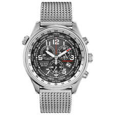 Citizen AT0361-81E relógio cronógrafo masculino pulseira de malha inoxidável Eco-Drive $600, usado comprar usado  Enviando para Brazil