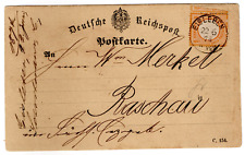 Groschen brustschild karte gebraucht kaufen  Raschau-Markersbach