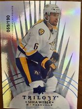 Usado, 14-15 UD Trilogy Hóquei 57 Shea Weber /190 comprar usado  Enviando para Brazil