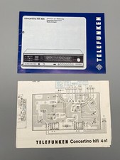 Riginal telefunken bedienungsa gebraucht kaufen  Berlin
