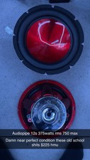Audiopipe inch subwoofer for sale  Waterville
