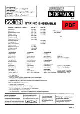 Solina string ensemble usato  Italia