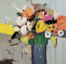 Contemporary abstract floral for sale  USA