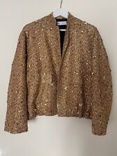 Giacca oro zara usato  Varese