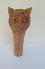 Wooden carved owl for sale  PETERBOROUGH