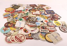 Lote misto de porta-copos de cerveja vintage bar bebidas cervejaria pub 100+ leitura comprar usado  Enviando para Brazil