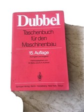 Dubbel maschinenbau auflage gebraucht kaufen  Altstadt