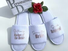 Personalised bride slippers for sale  NEWPORT