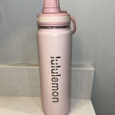 Garrafa de água Lululemon Sports Back To Life 710ml isolada BABY PINK MIST comprar usado  Enviando para Brazil