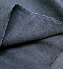 Navy moleskin fabric for sale  EASTBOURNE