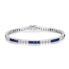 Princess cut blue for sale  USA