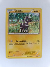 Pokémon karte elezeba gebraucht kaufen  Solingen