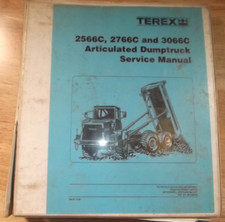 MANUAL DE OFICINA DE REPARO DE CAMINHÃO BASCULANTE ARTICULADO TEREX 2566C 2766C 3066C comprar usado  Enviando para Brazil