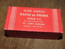 Boite 10000 agrafes d'occasion  Ciry-le-Noble