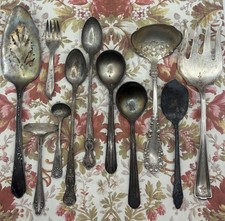 Silverplate serving set for sale  Geneva