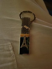 Schlüsselanhänger paris eiff gebraucht kaufen  Ralingen