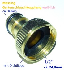 Messing gartenschlauch gewinde gebraucht kaufen  Reutlingen