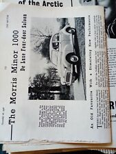 Ephemera 1956 article for sale  LEICESTER