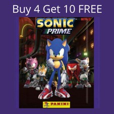 Coleção de adesivos Sonic Prime Panini - Netflix 2024 - Todos os adesivos comprar usado  Enviando para Brazil