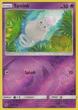 Carta pokemon spoink usato  Villar Focchiardo