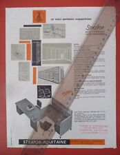 Publicité 1959 strafor d'occasion  Bordeaux-
