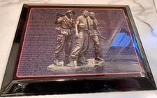 Vietnam memorial plaque for sale  Topsham