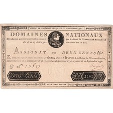 200 livres 1791 d'occasion  Lille-