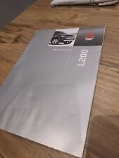 Folheto Mitsubishi L200 Performance 2008 - 4X4 dbl taco de cabine brilhante  comprar usado  Enviando para Brazil