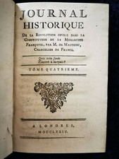 Journal historique révolution d'occasion Journal historique révolution d'occasion  Moëlan-sur-Mer