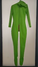 Latex Rubber Gummi Catsuit Bodysuit Uniform Party Green Masquerade Tights S-XXL comprar usado  Enviando para Brazil