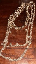 Collana catene bronzo usato  Latina