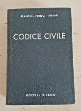 Hoepli milano codice usato  Italia