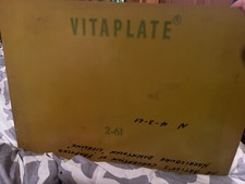 Vintage printing plate for sale  Three Springs