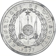 Monnaie djibouti francs d'occasion  Lille-