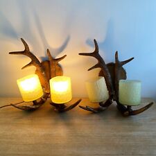 Pair faux antler for sale  BROMLEY