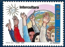 Italy 2005 intercultura usato  Italia