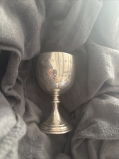 Sterling silver goblet for sale  PORTSMOUTH