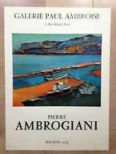 Pierre ambrogiani 1974 d'occasion  Paris VI