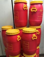 Plastic barrel red for sale  SWADLINCOTE