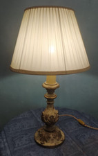 Lampada classica paralume usato  Italia
