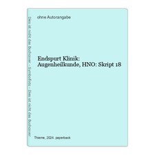 Endspurt klinik augenheilkunde gebraucht kaufen  Ohlsbach