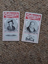 Cadbury trade cards for sale  LOWESTOFT