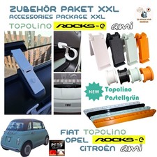 Używany, Pakiet akcesoriów XXL do Fiat Topolino, Opel Rocks-e, Citroën Ami na sprzedaż  Wysyłka do Poland