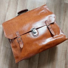 Alte ledertasche braun gebraucht kaufen  Karlshagen