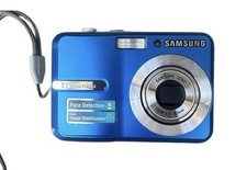 Câmera Digital Compacta Samsung S860 8.1 MP Point and Shoot Azul Testada Funciona comprar usado  Enviando para Brazil