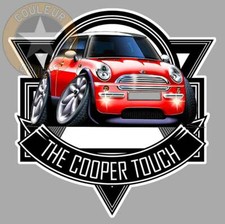 Sticker mini cooper d'occasion  Le Val